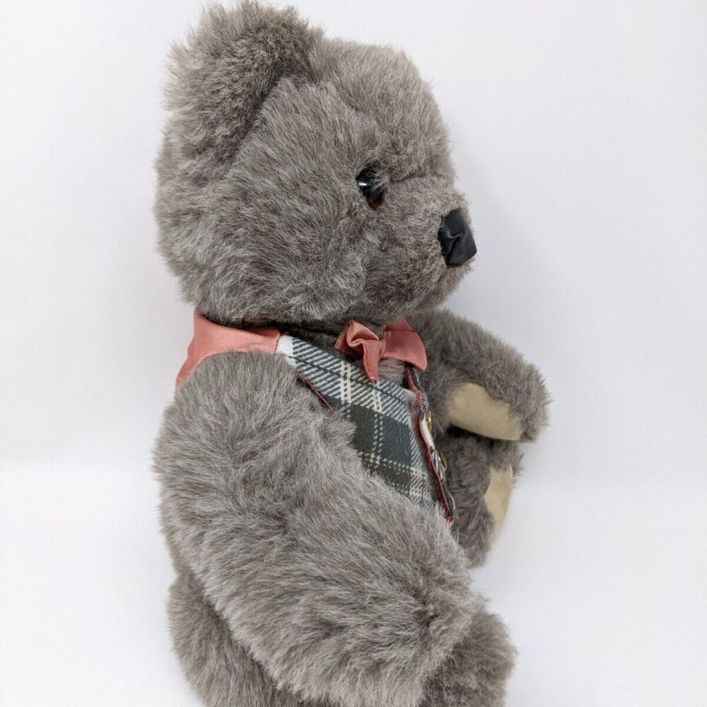 1986 Vintage Applause Plush Teddy Bear Tribute to Grandpa Sam 16" - Picture 3 of 7